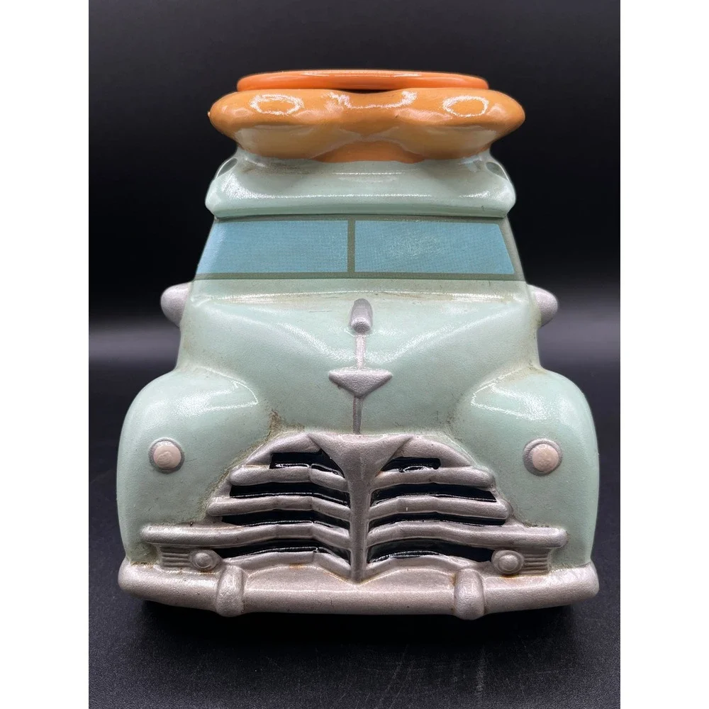Woody Warmer 021-78144 Vintage Surf Van Ceramic Electric Wax Melter In Box